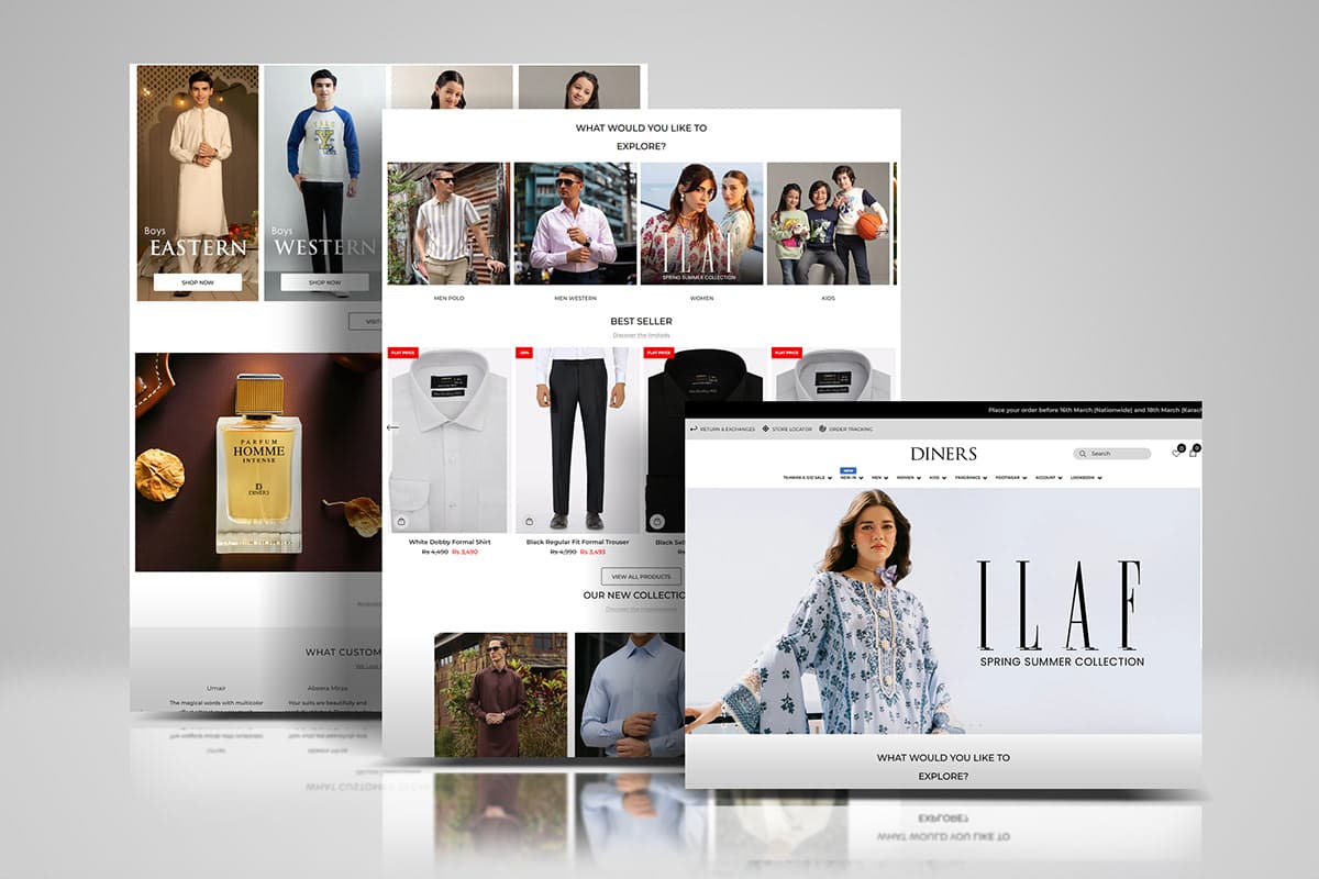 �️ E-commerce Spring/Summer Clothing Store