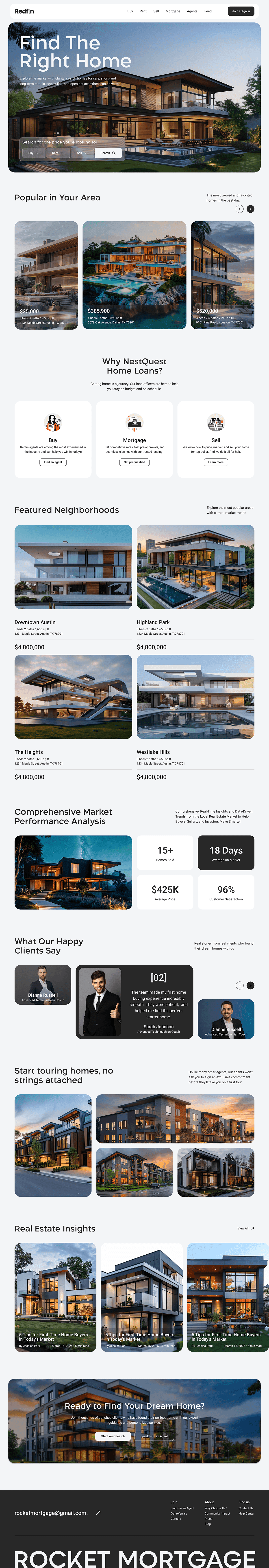 🏡 Full Stack Real Estate Website Development