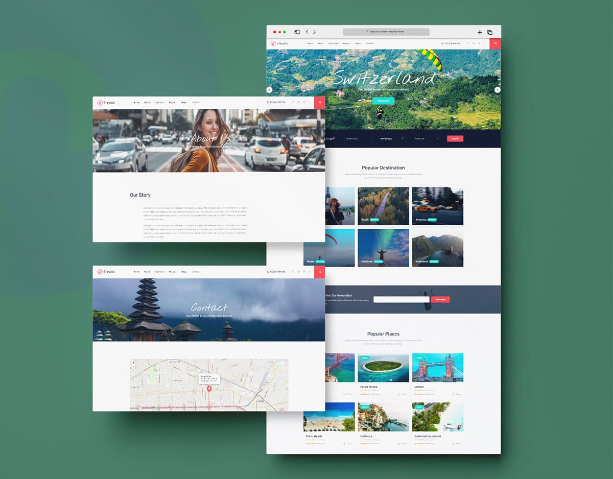 🌍 Full Stack Travel Website Development