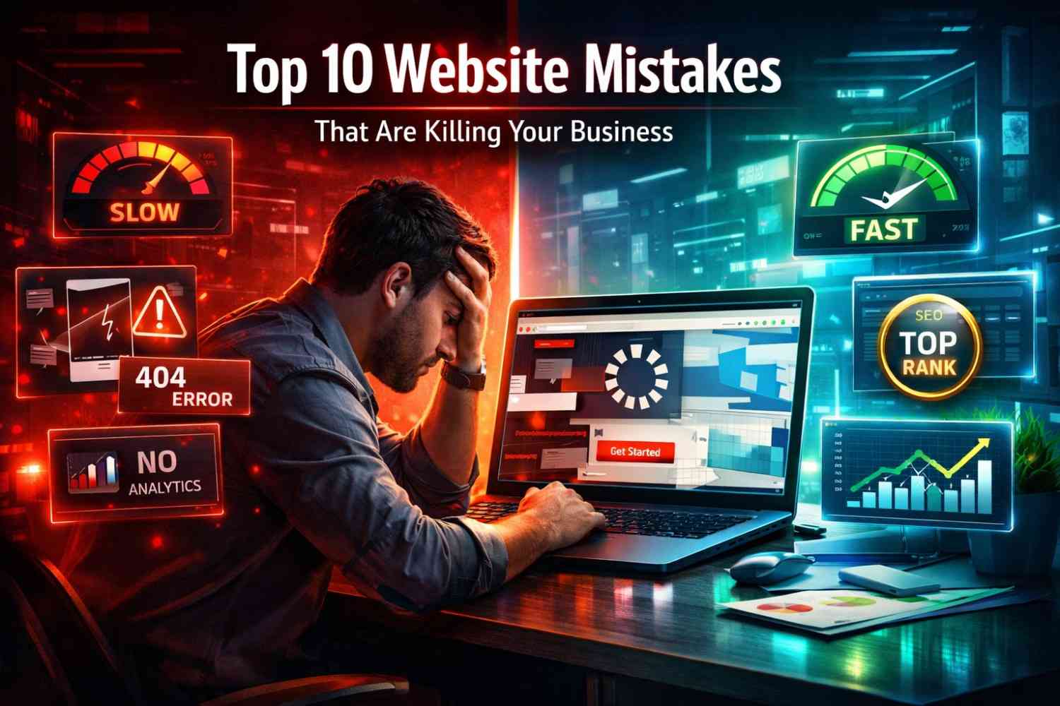 Top 10 Website Mistakes That Are Killing Your Business