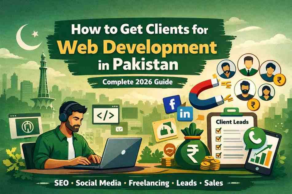 How to Get Clients for Web Development in Pakistan (Complete 2026 Guide)