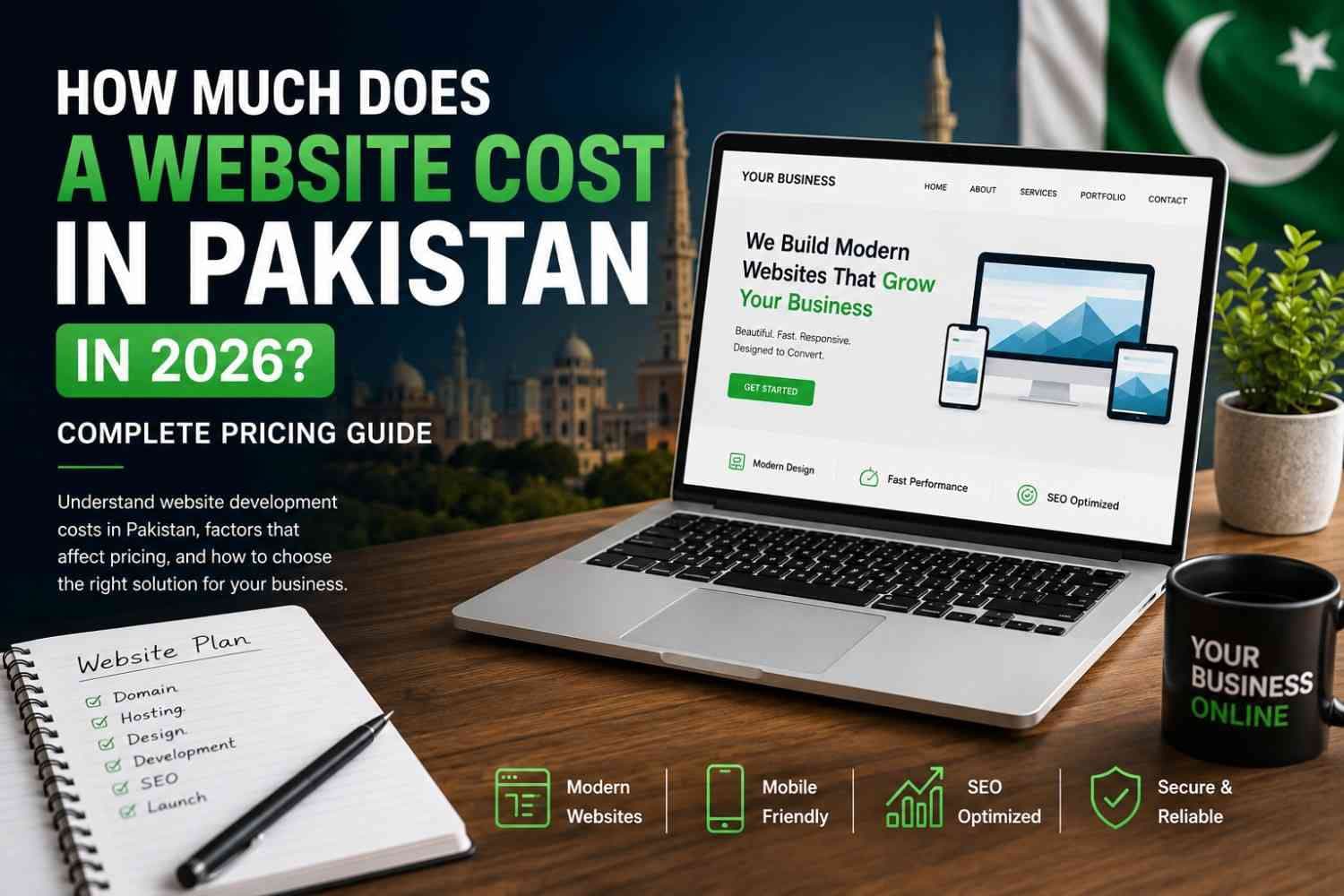 How Much Does a Website Cost in Pakistan in 2026? Complete Pricing Guide